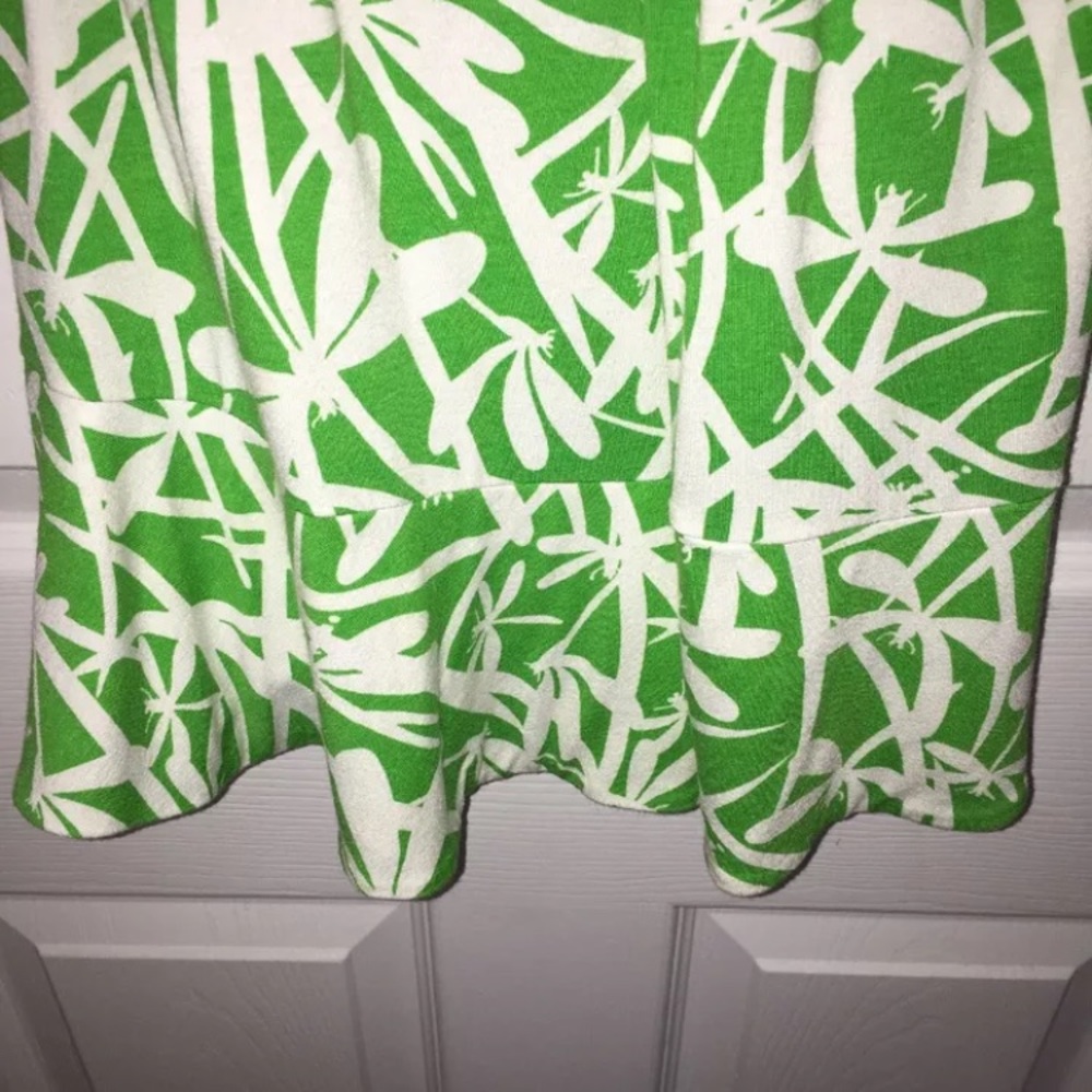 SOLD Lilly Pulitzer strapless dress w ruffle SzM - Picture 4 of 6